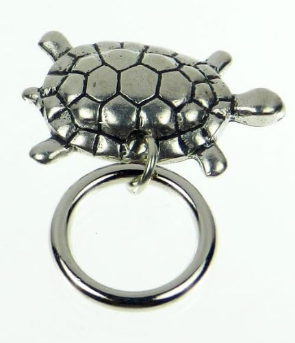 The Smart Pin - Turtle - Silver Tone Magnetic Eyeglass Pin