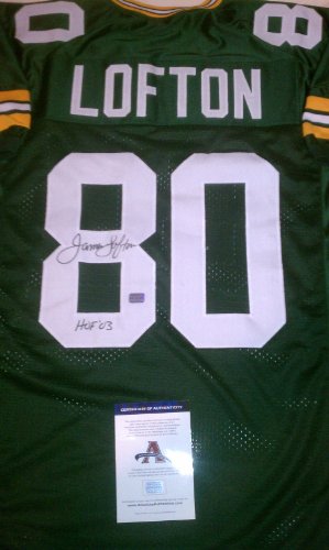 James Lofton Signed Green Bay Packers Jersey