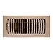 Accord Ventilation APFRTPL410 Floor Register, 4” x 10”, Taupe