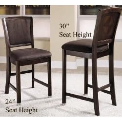 Klaussner Nouveau Dark Wood Bar Stools by Furniture