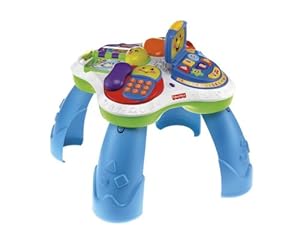 Fisher Price - N3155 - Jouet d'veil premier age - Table Rires Et Eveil Bilingue