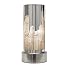 Chrome Touch Bedside Table Lamp with New York Skyline Shade