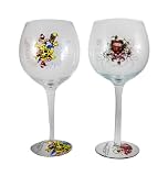 Don Ed Hardy Skulls Wine Glass Set