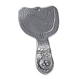 Crosby and Taylor (Tin Woodsman Pewter) Solid Pewter Spoon Rest, Made in USA (Birds) by Tin Woodsman Pewter