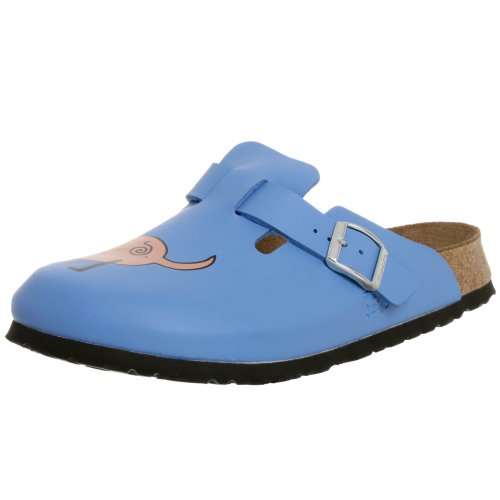Birki’s Woodby Clog,Dog Blue, Mens Clogs Shoes