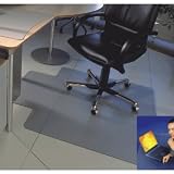 Computex Chair Mat for Carpet Protection Anti-static with Lip 1200x900mm Ref 319225LV