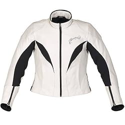 Alpinestars Stella Tyla Women's Leather Road Race Motorcycle Jacket - Cream
