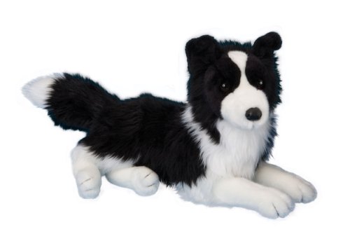 41h%2B KKBO%2BL Betsy Plush Border Collie Stuffed Animal