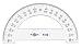PROTRACTOR SEMI-CIRCULAR 6
