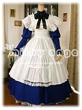 (ミルキーアンジェ) milky ange クラシック ドール メイド エレオノーレ マジェスティックブルー ML ロング メイド服 <strong>sale</strong>
