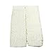 JOVANA Women Lady Fashion Knee High Leg Socks Banket Winter Knit Crochet Warmer Legging (White)