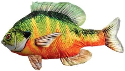 Giant Stuffed Fish Blue Gill - Orange