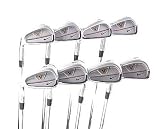 Nike Golf Mens Victory Red Pro Combo Blade 3 Thru Pitching Wedge Iron Set, Silver, Stiff Flex