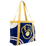 MLB Milwaukee Brewers Canvas Tailgate Tote