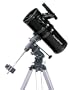 Black TwinStar 6" Short Tube Reflector Telescope EQ Mount