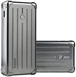 iPhone 6, iPad Air 2 Slimpack 6000 mAh Powerbank Portable Lithium Ion Battery Charger with USB - Titanium