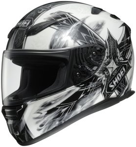 Shoei Rf-1100 Feud Tc-6 SIZE:LRG Full Face Motorcycle Helmet