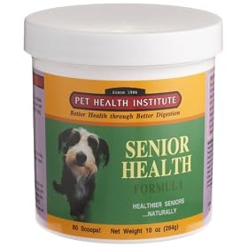 Dr. Kruger's Supplement Senior Health for Dogs, 10-Ounce Plastic Jar