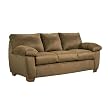 Vanguard Microsuede Sleeper Sofa - Dark Brown (Queen)