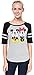 Disney Junior T-shirt Mickey & Minnie Mouse Print Athletic Jersey Stripes Raglan