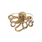 Antique Gold Octopus Bracelet