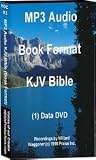 MP3 Audio KJV Bible - Book Format - 75 hours - (1) data DVD disk