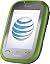 Pantech Pursuit Cellular Phone Green AT&T