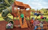 Wooden Toys - Rocky Mountain Deluxe Wooden Swing Set