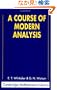 A Course of Modern Analysis (Cambridge Mathematical Library)