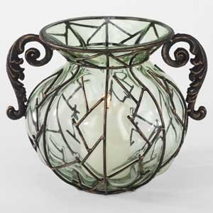 Acanthus Globe Vase