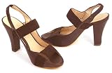 Modern Vintage -- Peg Brown -- Women's Shoes,Sandals