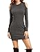 Haola Women's Long Sleeve Slim Fit Shoulder Off Sexy Party Stretch Bandage Dress