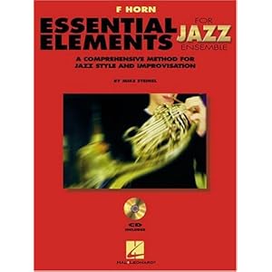 Essential Elements For Jazz French Horn Bk with online media