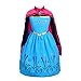 Dressy Daisy Girls Princess Elsa Coronation Dress Up Costume Halloween Size 3T / 4T