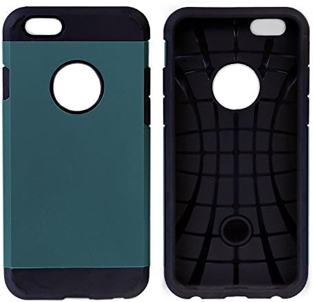 I Phone 6 Case,shock Dispersion Technology, Bumper Case, Ultra Slim, Tough,[non Slip] [Perfect Fit] Excellent Grip, Slimmer, Rugged Spider Web Ultimate Protection with Lifetime Warranty.gun Metal.