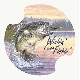Angler's Dream Carsters - Coasters for Your Car by 