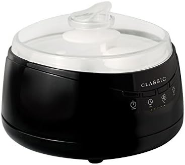 Classic Ultrasonic Vaporizing Aromatherapy Diffuser with a Free Bottle of Germ Fighter Oil By Plant Therapy (Black)