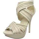 Miss Me Womens Sonic-4 Open-Toe Platform Pump