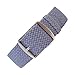 Wrist And Style Perlon Watch Strap (18mm, Charcoal)