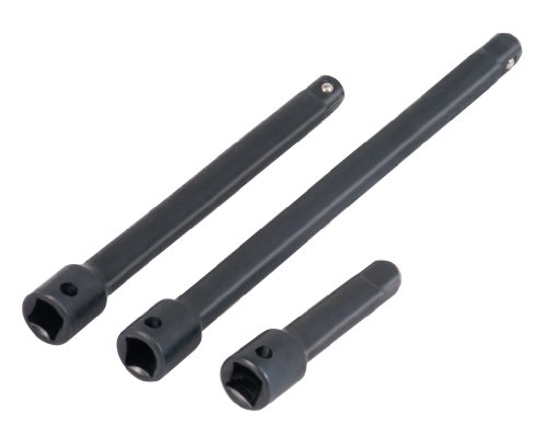 TEKTON 4965 3/8-Inch Drive Impact Extension Bar Set, 3-Piece