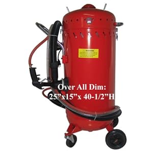 28 Gallon Abrasive Sandblaster with Vacuum by 