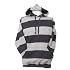 Mens Striped Hooded Sweatshirt Top/Hoodie (2 Designs)