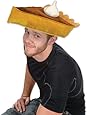 Beistle 1-Pack Decorative Plush Pumpkin Pie Hat