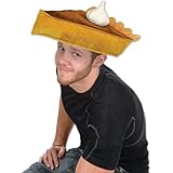 Beistle 1-Pack Decorative Plush Pumpkin Pie Hat