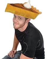 Beistle 1-Pack Decorative Plush Pumpkin Pie Hat