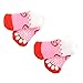 Pecute Pet Socks Doggie Dog Cat Puppy Colorful Anti Slip Pet Product Supply Clothes S Quantity: 1 Set