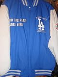 LOS ANGELES DODGERS REVERSIBLE AUTHENTIC MENS JACKET