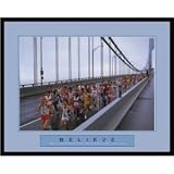 New York City Marathon Framed Motivational Poster