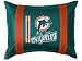 MIAMI DOLPHINS OFFICIAL TEAM JERSEY PILLOW SHAM