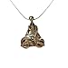 Sterling Silver Celtic Knot Pendant with 18